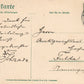 GERMANY FULDA FAUENBERG ANTIQUE POSTCARD