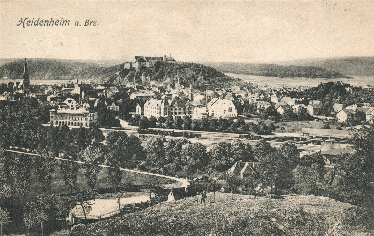 GERMANY HEIDENHEIM ANTIQUE POSTCARD