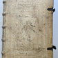 1646 BIBLE EXEGESIS of BOOK of JOB PIGSKIN BOUND FOLIO antique PLANTIN PRESS