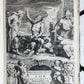 1646 BIBLE EXEGESIS of BOOK of JOB PIGSKIN BOUND FOLIO antique PLANTIN PRESS
