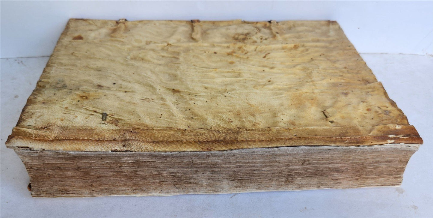 1558 ALDINE PRESS NATURAL HISTORY by Pliny the Younger VELLUM FOLIO antique