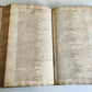 1701 JOHN DRYDEN Comedies Tragedies & Operas 2 FOLIO VOLUMES antique in ENGLISH