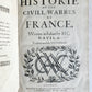 1647 HISTORY of CIVIL WARS in FRANCE by Henrico Davila FOLIO antique in ENGLISH