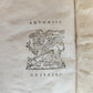 1584 TACITUS Opera Omnia GRYPHIUS PRESS ORIGINAL 16th CENTURY BINDING antique