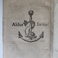 1571 ALDINE PRESS LATIN EPISTLES by Paolo Manuzio 16th CENTURY antique VELLUM