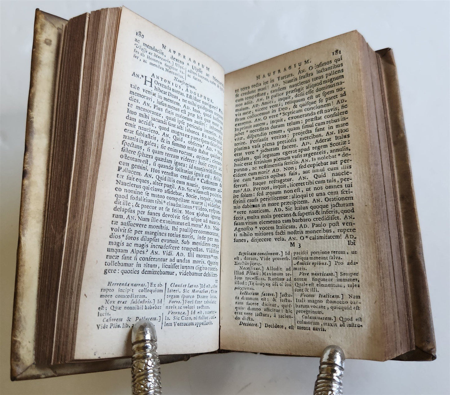 1677 ERASMUS Colloquia nunc emendatiora ELZEVIR PRESS antique VELLUM BINDING