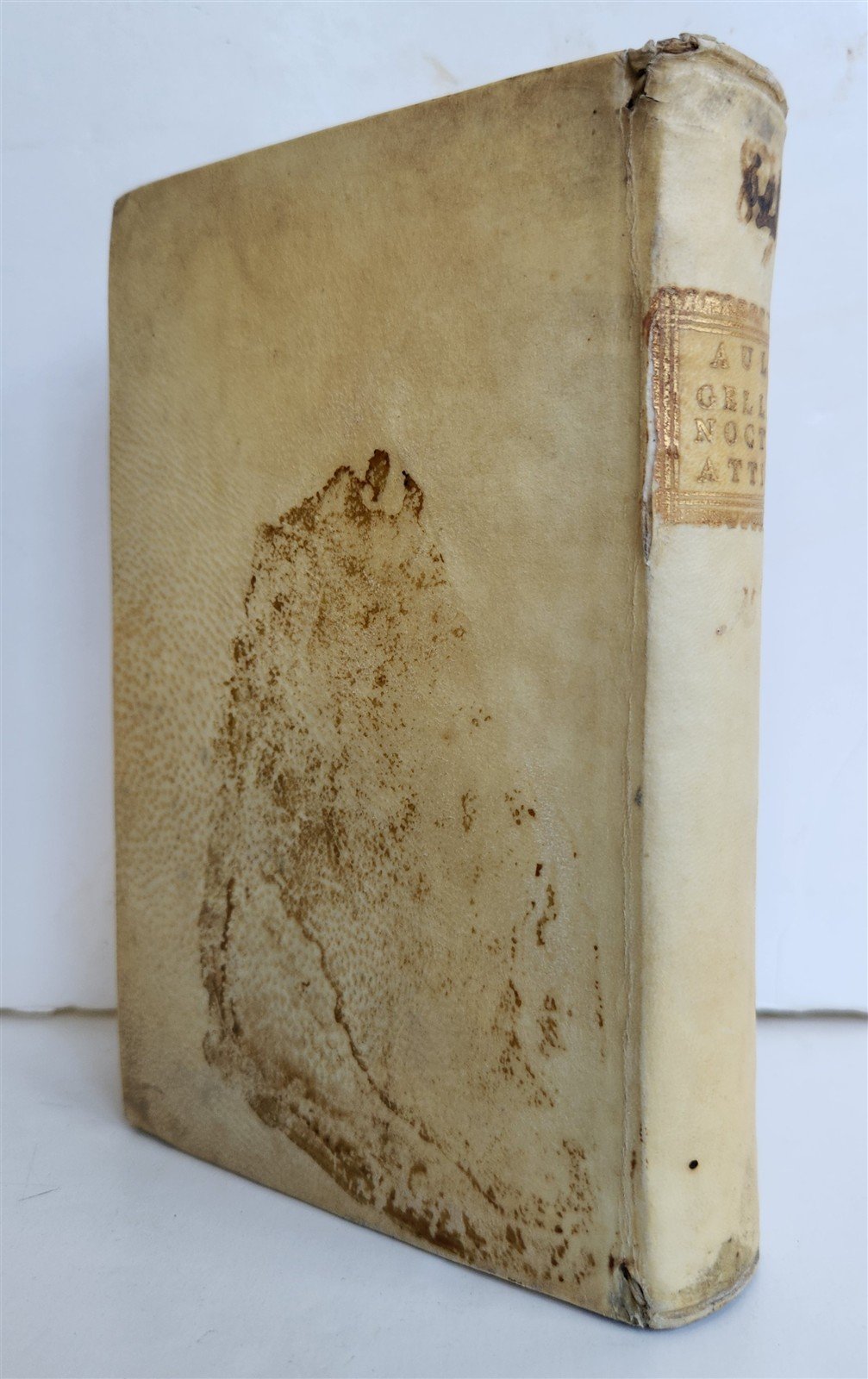 1546 ATTIC NIGHTS Aulus Gellius antique Noctes Atticae Sebastian Gryphius Press