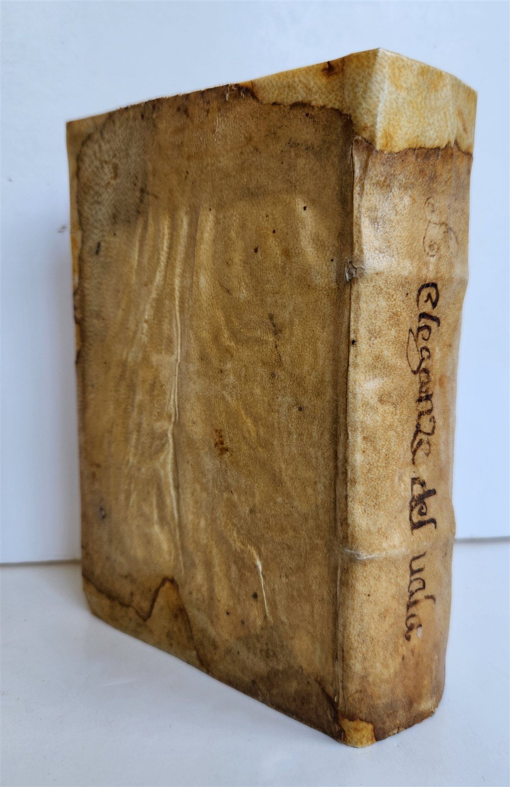 1586 Lorenzo Valla Elegantiarum linguae Latine ANTIQUE Johann Gryphius Press