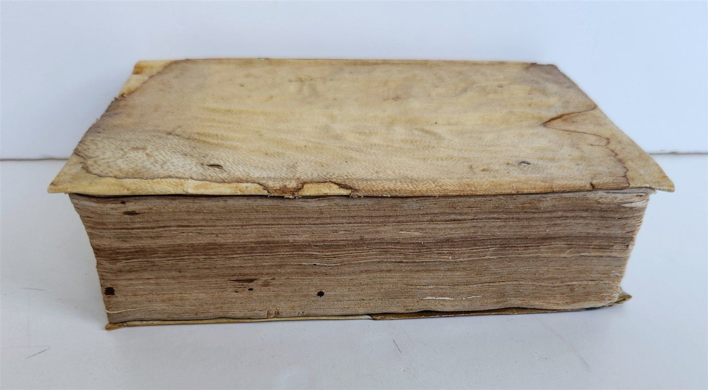 1586 Lorenzo Valla Elegantiarum linguae Latine ANTIQUE Johann Gryphius Press