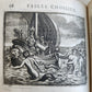 1698 FABLES by LA FONTAINE antique FULLY ILLUSTRATED EARLY EDITION