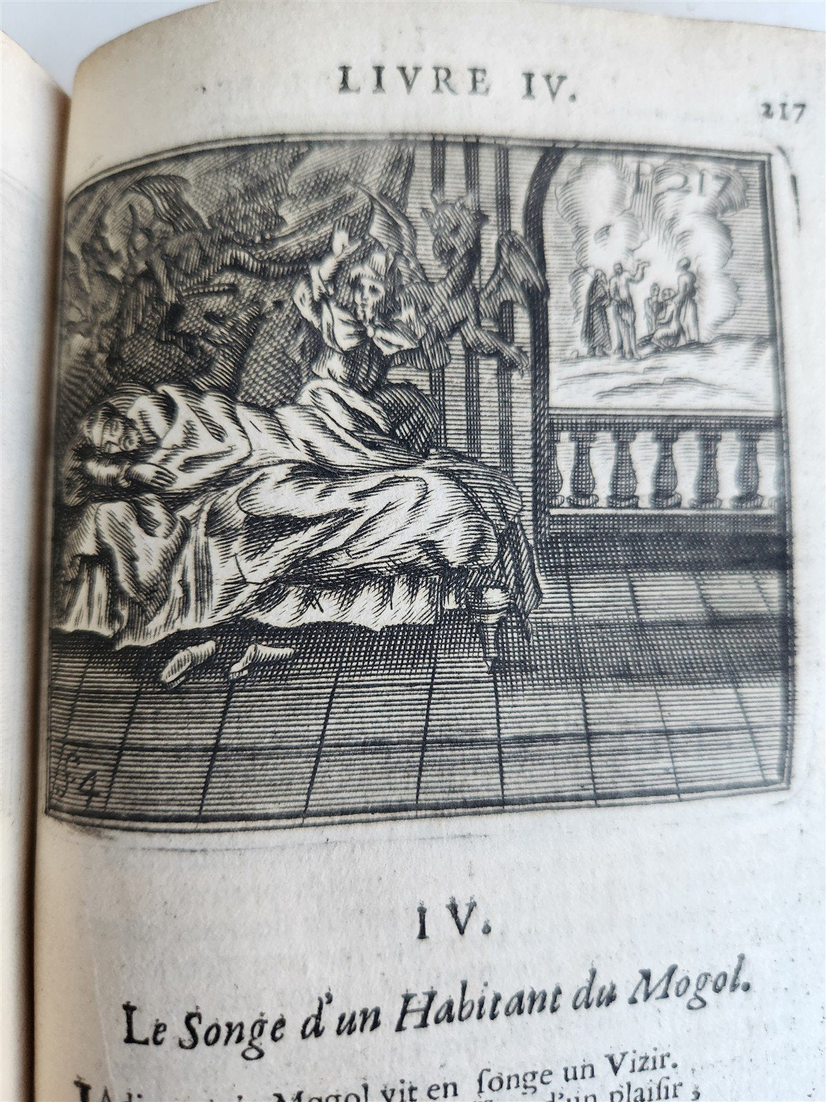 1698 FABLES by LA FONTAINE antique FULLY ILLUSTRATED EARLY EDITION