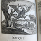 1698 FABLES by LA FONTAINE antique FULLY ILLUSTRATED EARLY EDITION