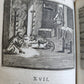 1698 FABLES by LA FONTAINE antique FULLY ILLUSTRATED EARLY EDITION
