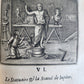 1698 FABLES by LA FONTAINE antique FULLY ILLUSTRATED EARLY EDITION