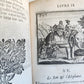 1698 FABLES by LA FONTAINE antique FULLY ILLUSTRATED EARLY EDITION