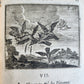 1698 FABLES by LA FONTAINE antique FULLY ILLUSTRATED EARLY EDITION