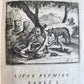 1698 FABLES by LA FONTAINE antique FULLY ILLUSTRATED EARLY EDITION