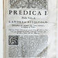 1713 SERMONS of PIETRO VALLE in ITALIAN antique VELLUM BINDING