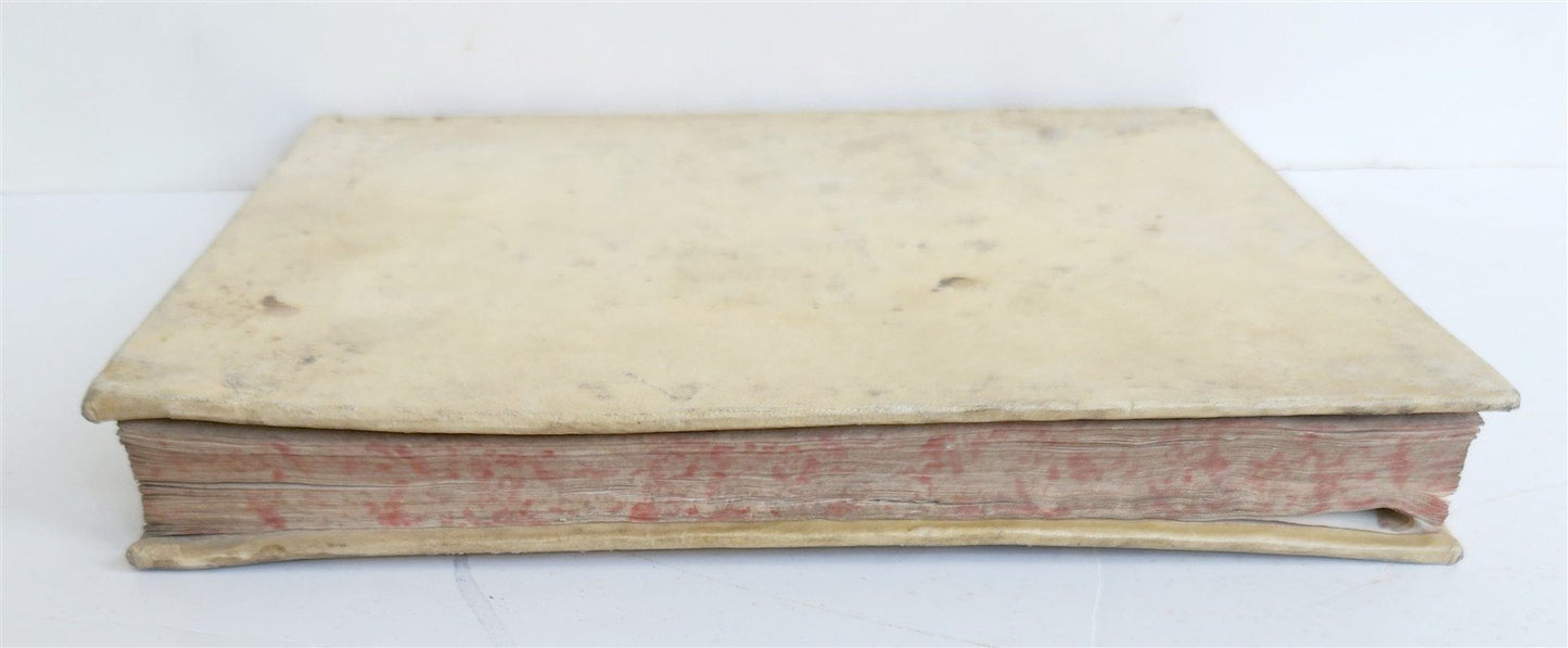 1772 REPORT of APOSTOLIC VISITATION to IRISH COLLEGE in ROME antique VELLUM
