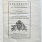 1772 REPORT of APOSTOLIC VISITATION to IRISH COLLEGE in ROME antique VELLUM