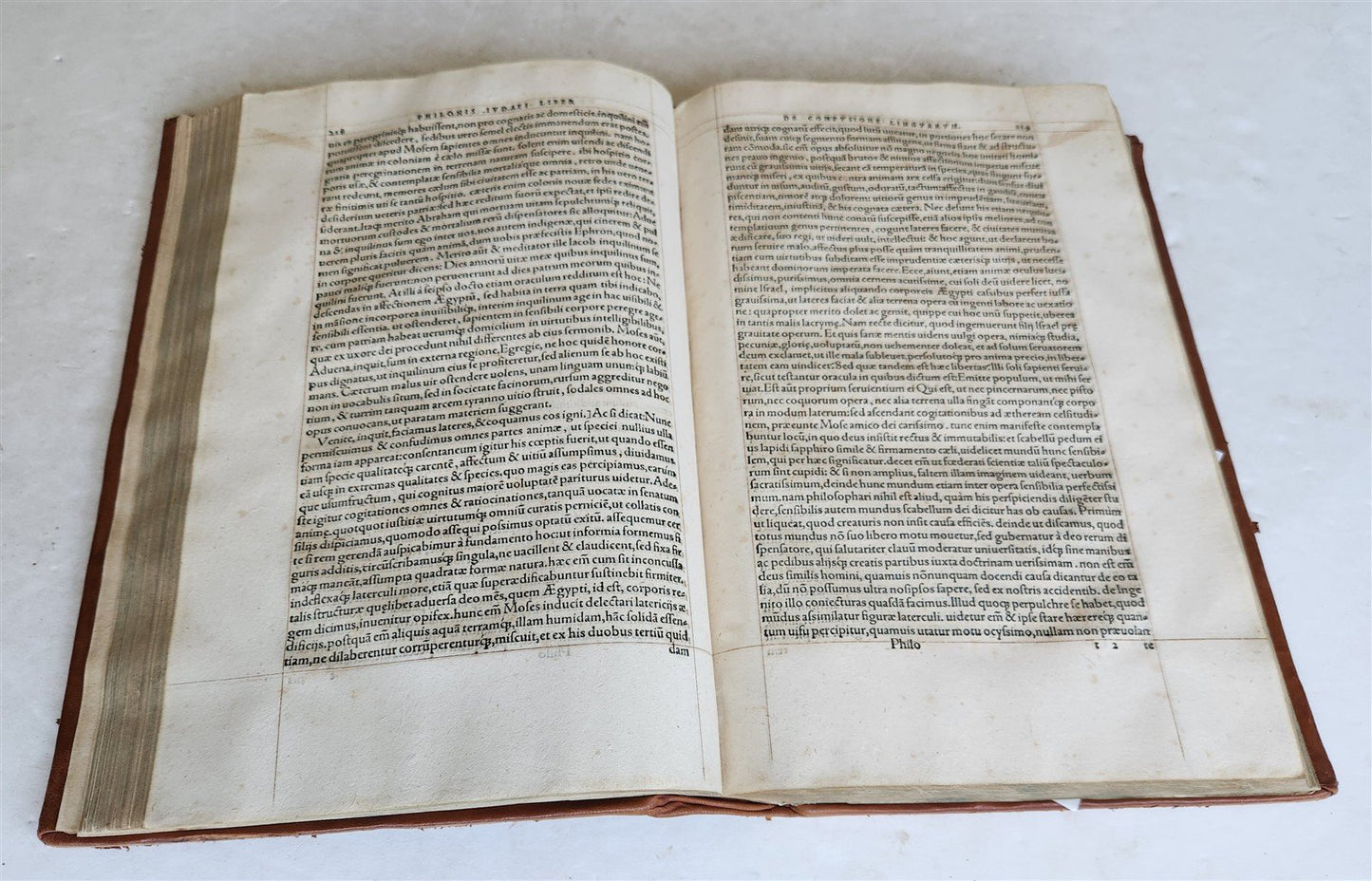 1561 PHILO OF ALEXANDRIA Judaica FOLIO antique Philonis Iudaei Scriptoris