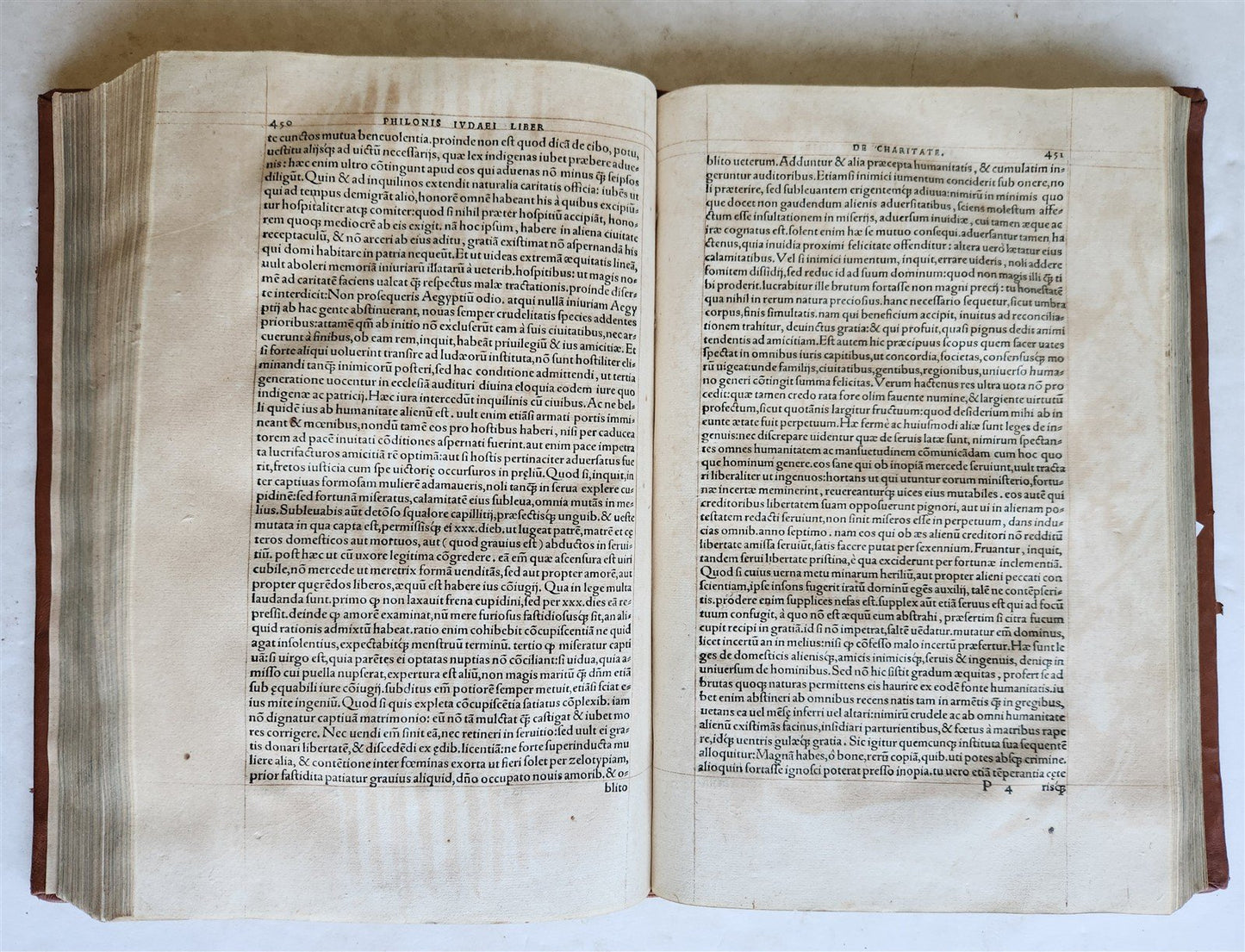 1561 PHILO OF ALEXANDRIA Judaica FOLIO antique Philonis Iudaei Scriptoris