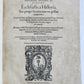 1587 EUSEBIUS CHRISTIAN HISTORY & BIOGRAPHY OF EMPEROR CONSTANTINE FOLIO antique
