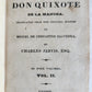 1828 DON QUIXOTE by CERVANTES antique AMERICAN EDITION
