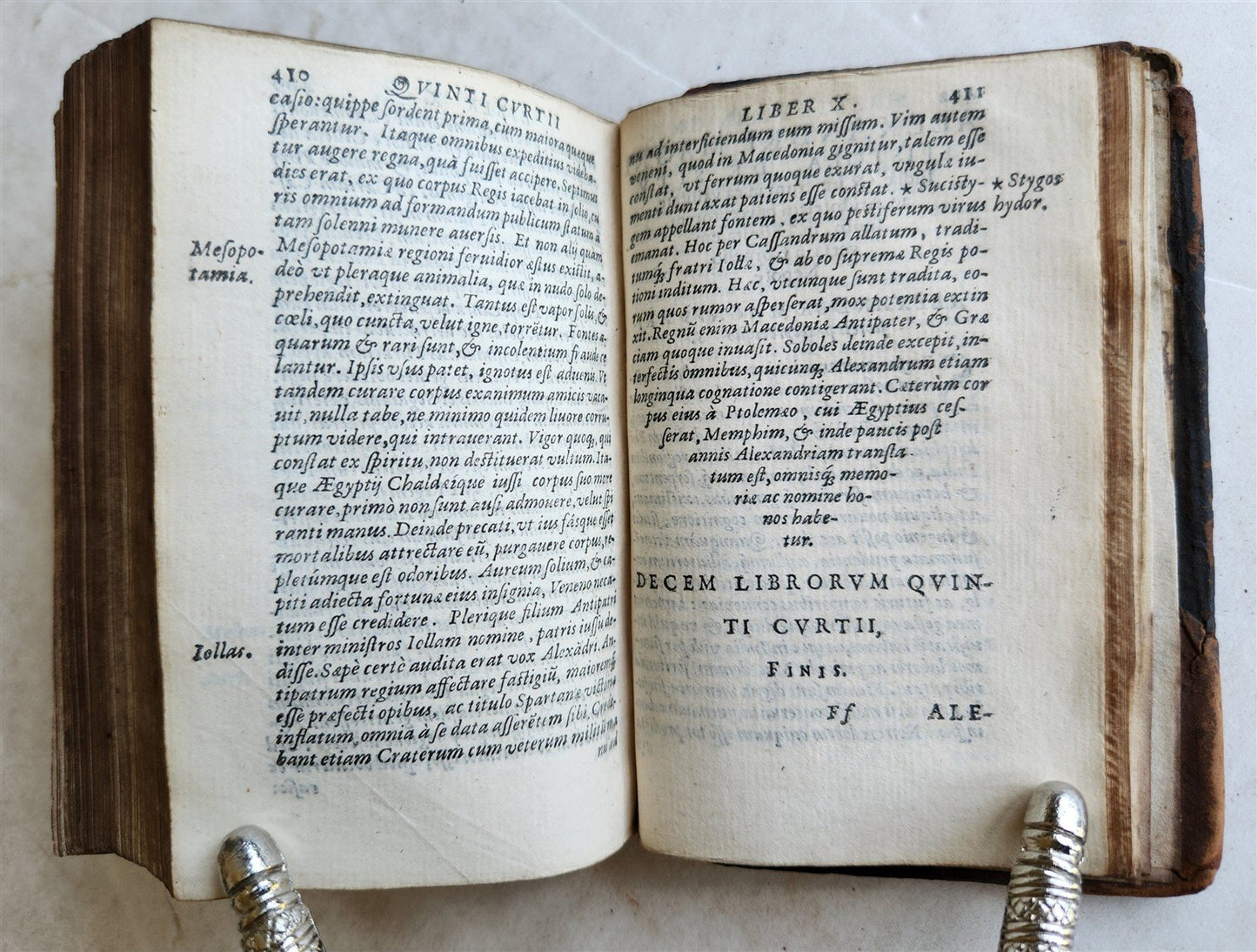 1579 BIOGRAPHY OF ALEXANDER THE GREAT BY ROMAN HISTORIAN CURTIUS antique