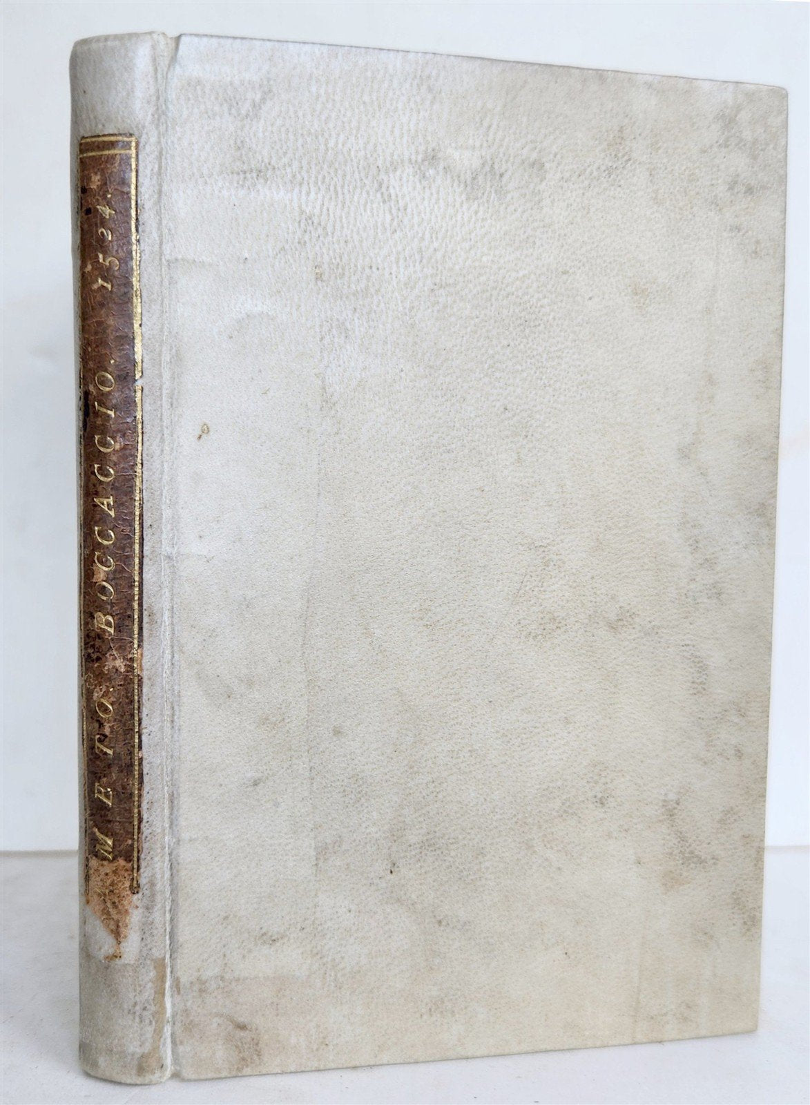 1524 POST-INCUNABULA G. BOCCACCIO Ametoover Comedia Nimphe Florintine antique