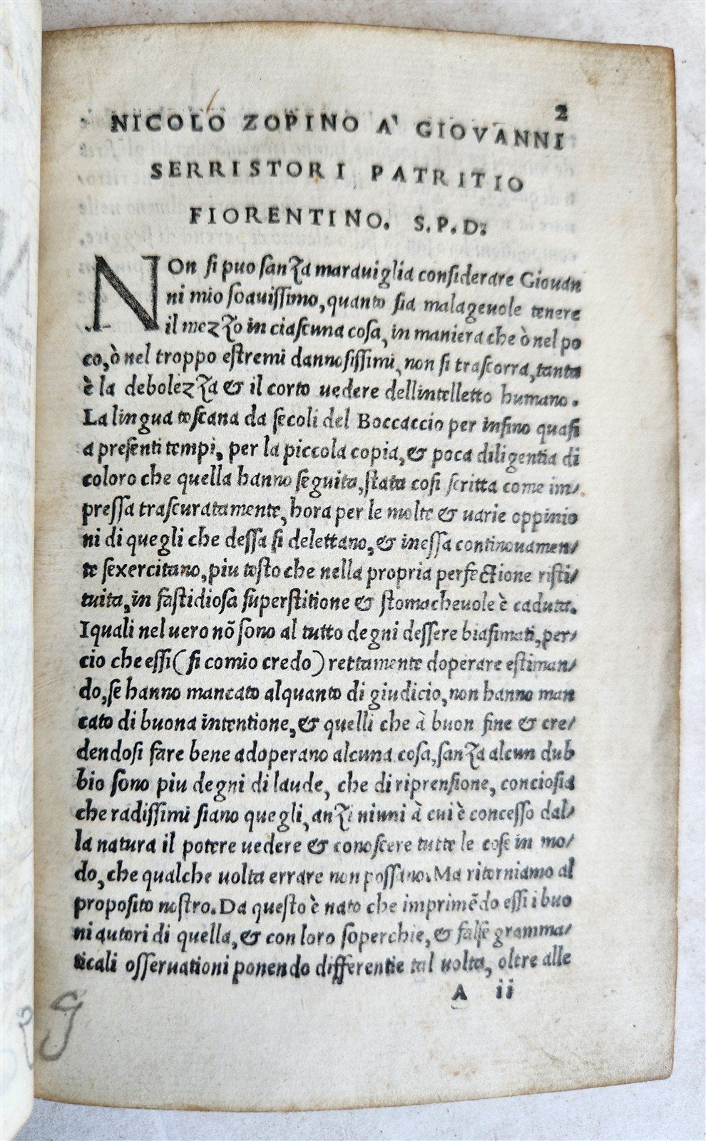 1524 POST-INCUNABULA G. BOCCACCIO Ametoover Comedia Nimphe Florintine antique