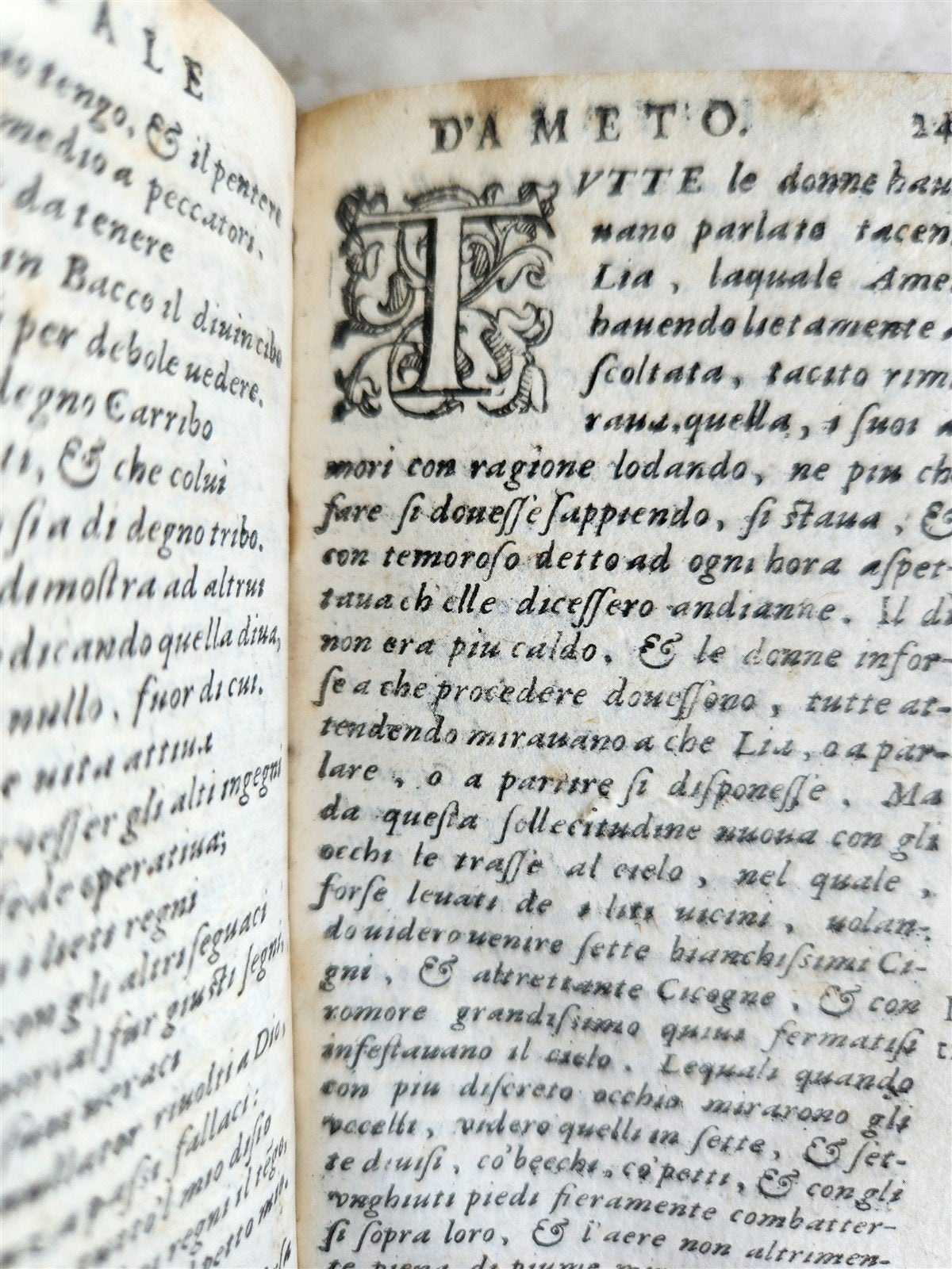 1586 Giovanni BOCCACCIO comedies & Luigi GROTO in ITALIAN antique