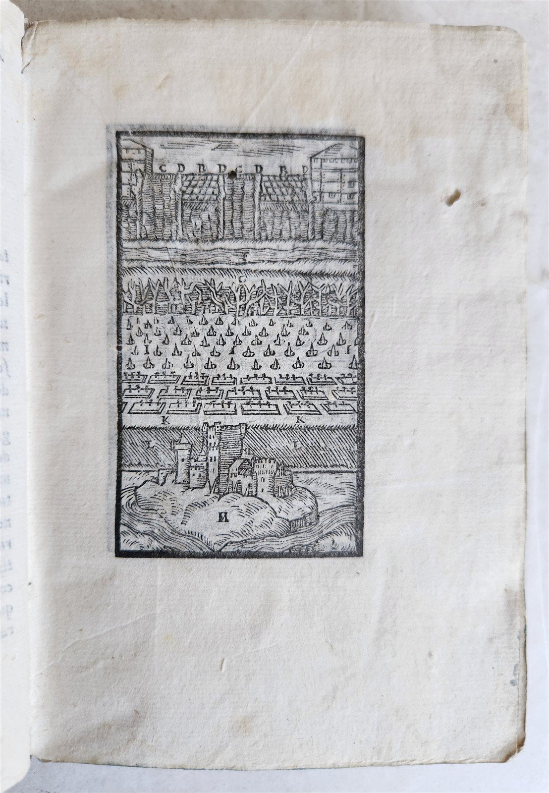 1562 CAESAR Caius Julius ILLUSTRATED Commentarii in ITALIAN antique VELLUM BOUND
