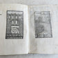 1562 CAESAR Caius Julius ILLUSTRATED Commentarii in ITALIAN antique VELLUM BOUND