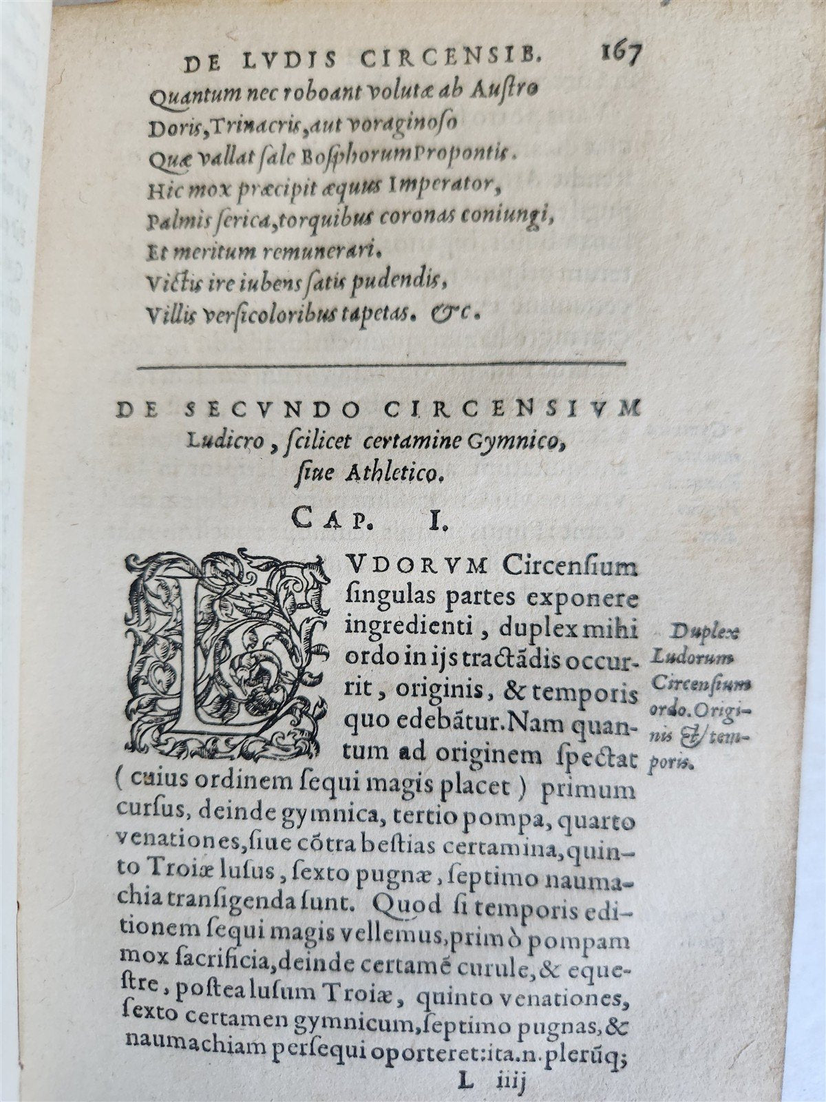 1601 STUDY on ROMAN CIRCUSES by ONOFRIO PANVINIO antique VELLUM BOUND