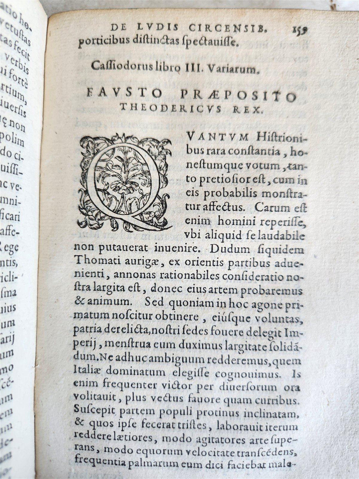 1601 STUDY on ROMAN CIRCUSES by ONOFRIO PANVINIO antique VELLUM BOUND