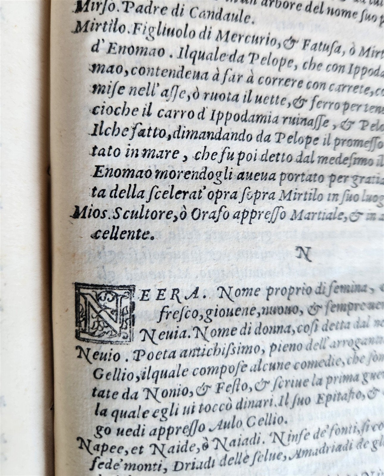 1572 EARLY BIOGRAPHICAL DICTIONARY by Girolamo RUSCELLI antique 16th CENTURY