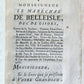1753 ORRERY'S Remarks on Life & Writings of Dr. JONATHAN SWIFT antique in FRENCH