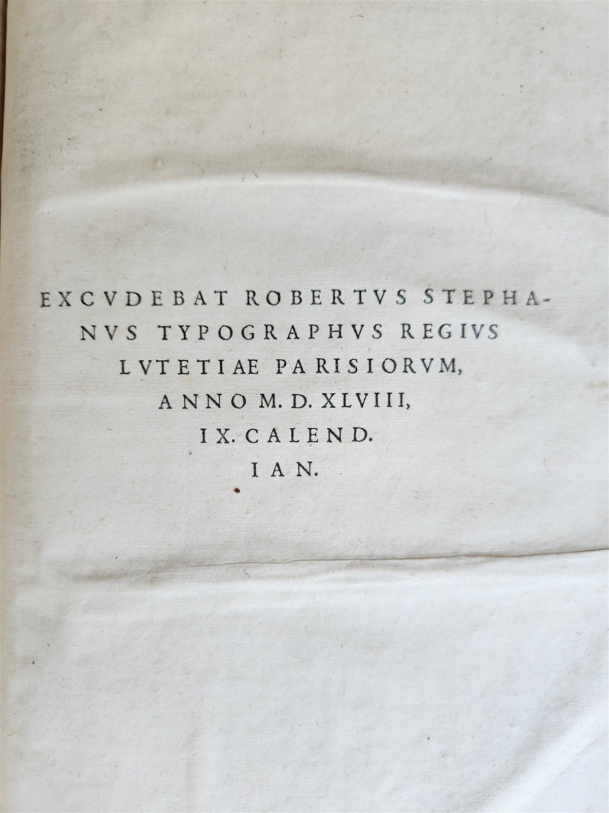 1548 Guillaume BUDÉS WORK ON GREEK LANGUAGE antique 16th century FOLIO