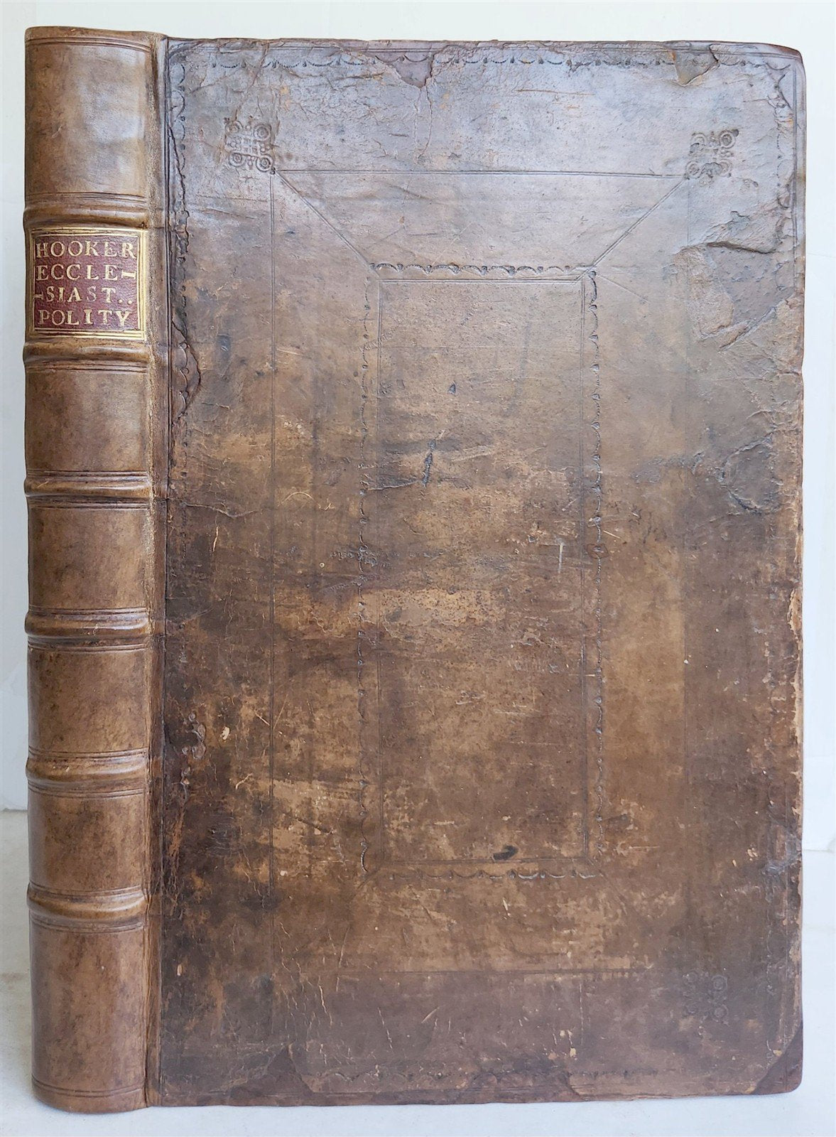 1705 WORKS of Richard HOOKER antique FOLIO in ENGLISH
