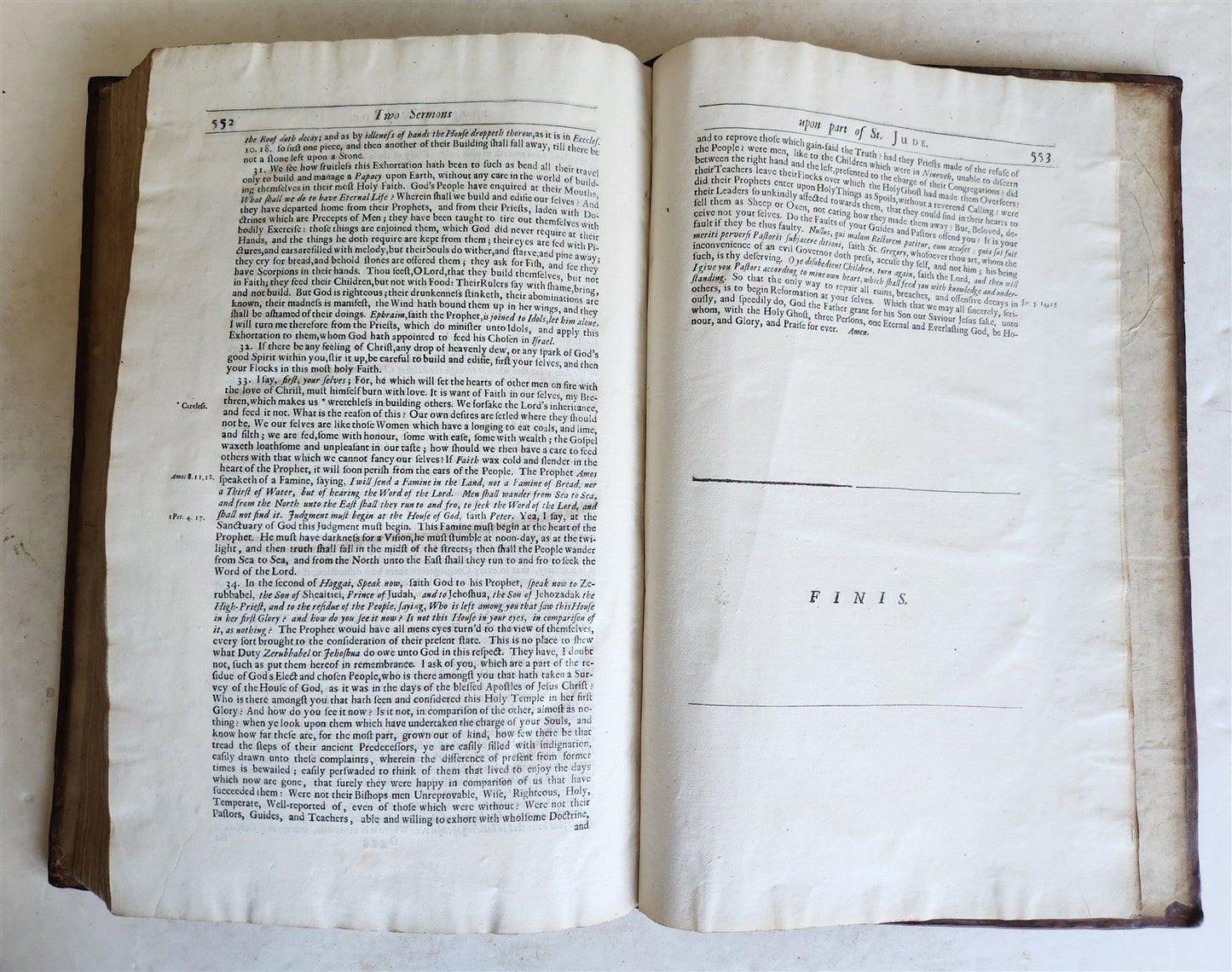 1705 WORKS of Richard HOOKER antique FOLIO in ENGLISH