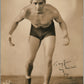 WRESTLER signed ANTIQUE PHOTO size 7 x 9" NEW YORK