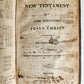 1818 BIBLE in ENGLISH antique AMERICANA New York