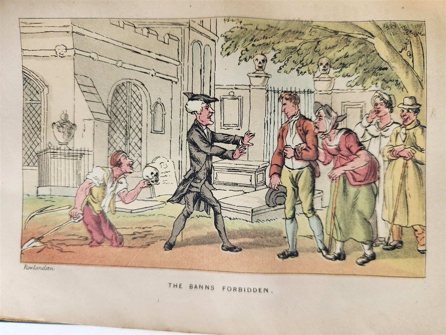 1871 DOCTOR SYNTAX'S THREE TOURS ILLUSTRATED by ROWLANDSON antique w/ 80 PLATES