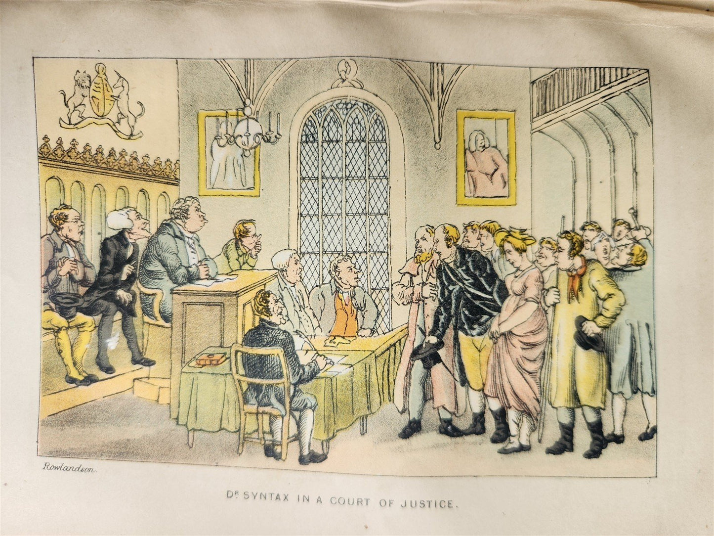 1871 DOCTOR SYNTAX'S THREE TOURS ILLUSTRATED by ROWLANDSON antique w/ 80 PLATES