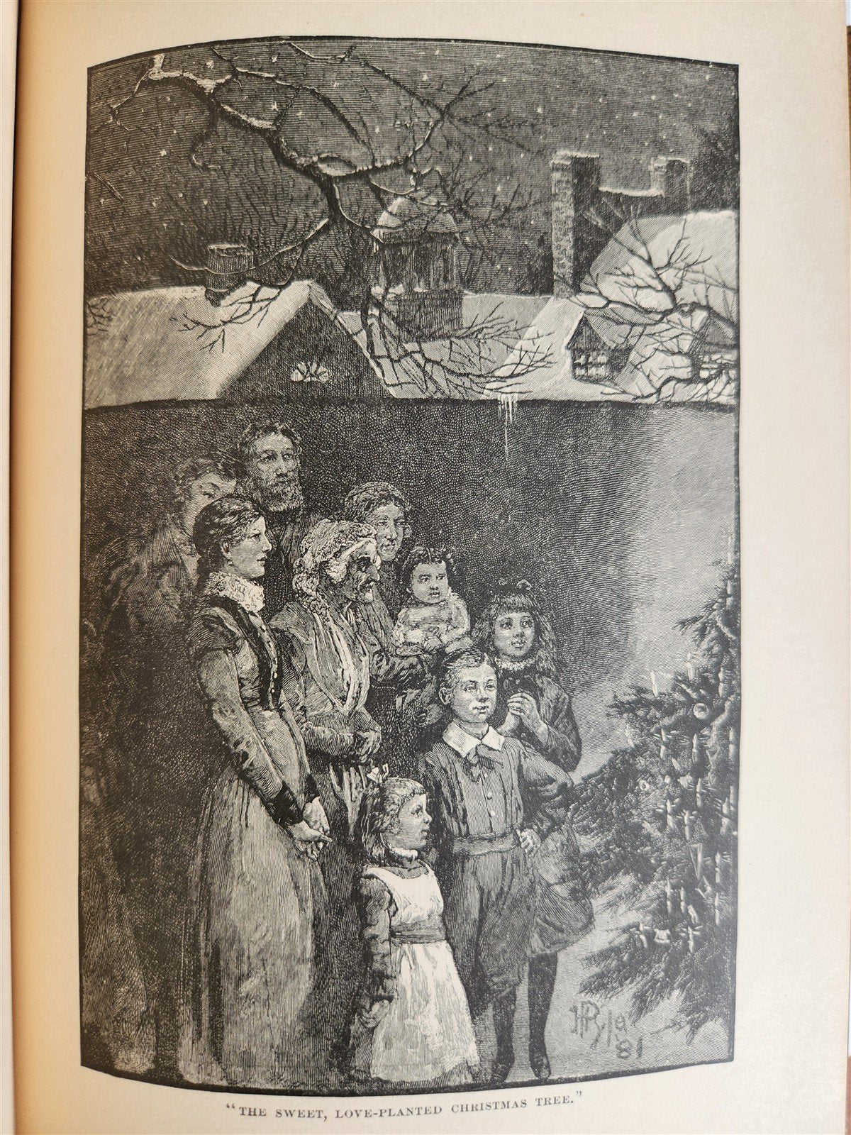 1882 FARM BALLADS by Will Carleton ILLUSTRATED antique POETRY