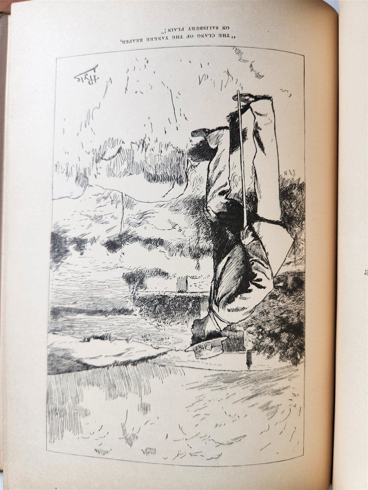 1882 FARM BALLADS by Will Carleton ILLUSTRATED antique POETRY