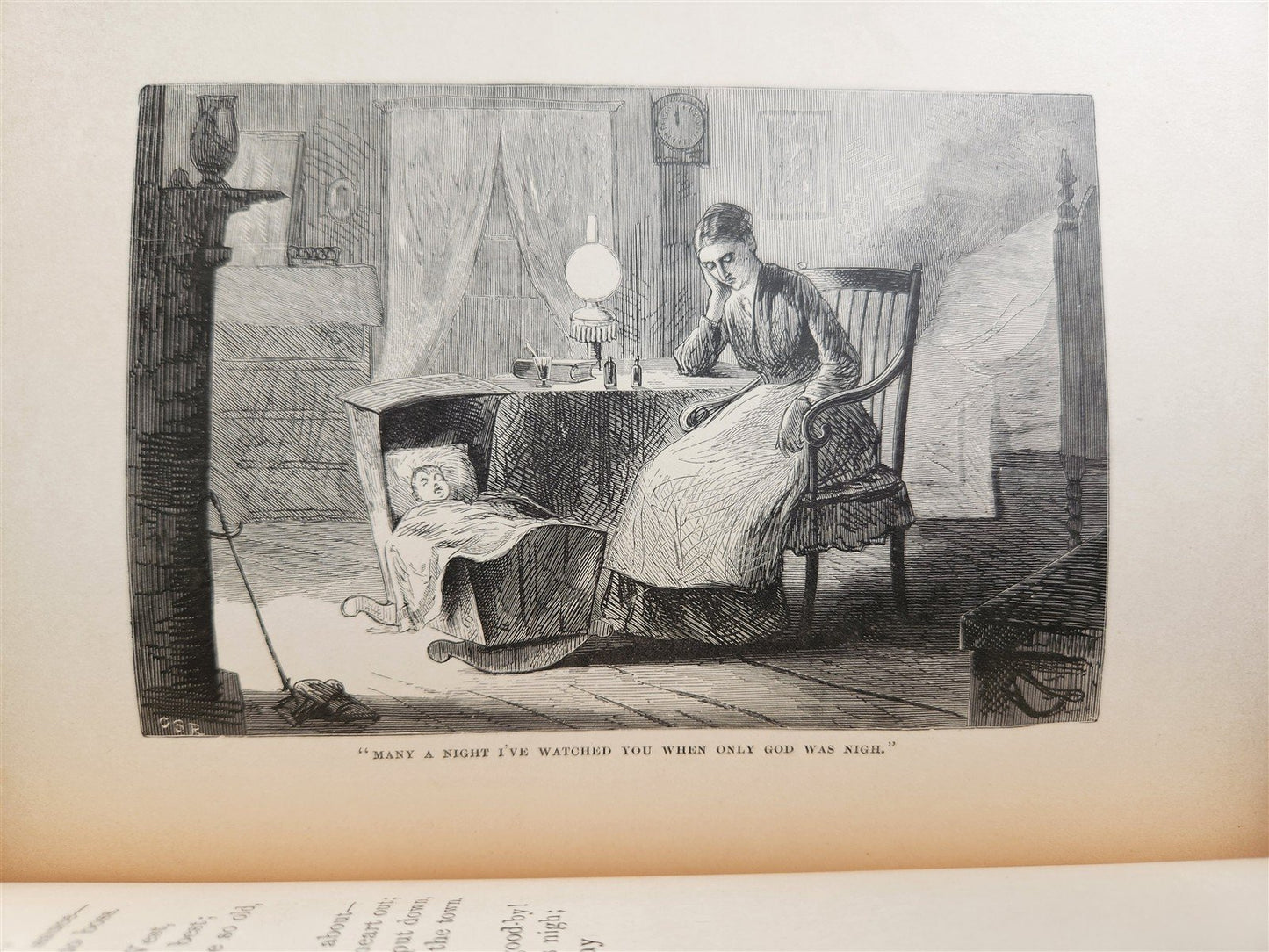 1882 FARM BALLADS by Will Carleton ILLUSTRATED antique POETRY