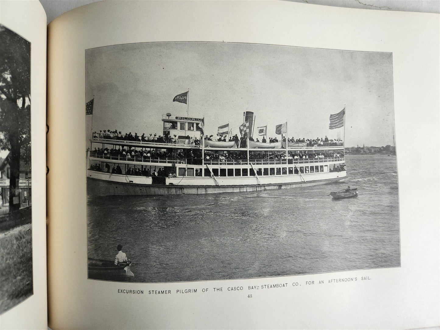 1890s PORTLAND and its attractions ILLUSTRATED antique AMERICANA