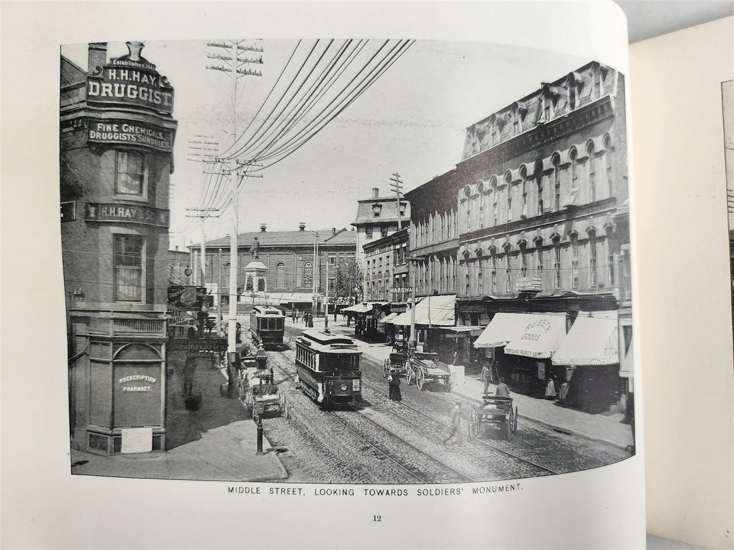 1890s PORTLAND and its attractions ILLUSTRATED antique AMERICANA